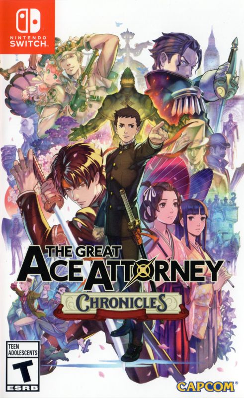 The Great Ace Attorney Chronicles box art for Playstation 4